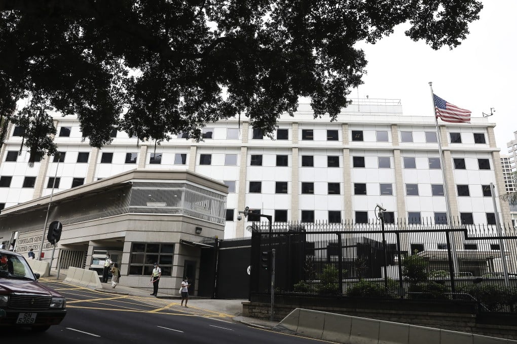 The US Consulate General for Hong Kong and Macau in Central. Photo: K. Y. Cheng
