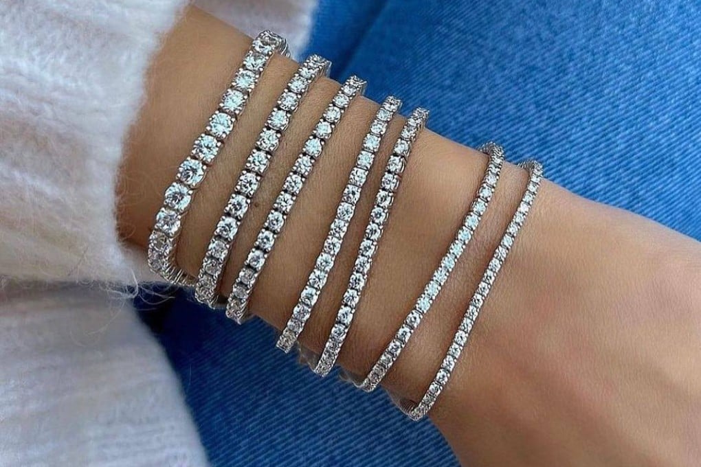 What is a tennis bracelet? The diamond jewellery item that was made famous at the 1987 US Open by Chris Evert is trending again. Photo: Instagram