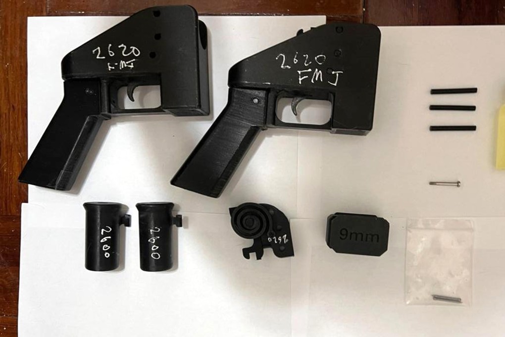 4 arrested in Hong Kong after police raids find gun parts, 3D printer ...