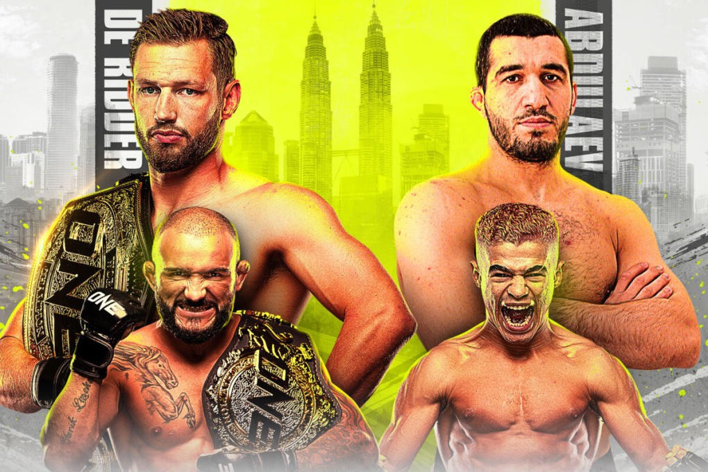 The promotional poster for ONE on Prime Video III. Photos: ONE Championship