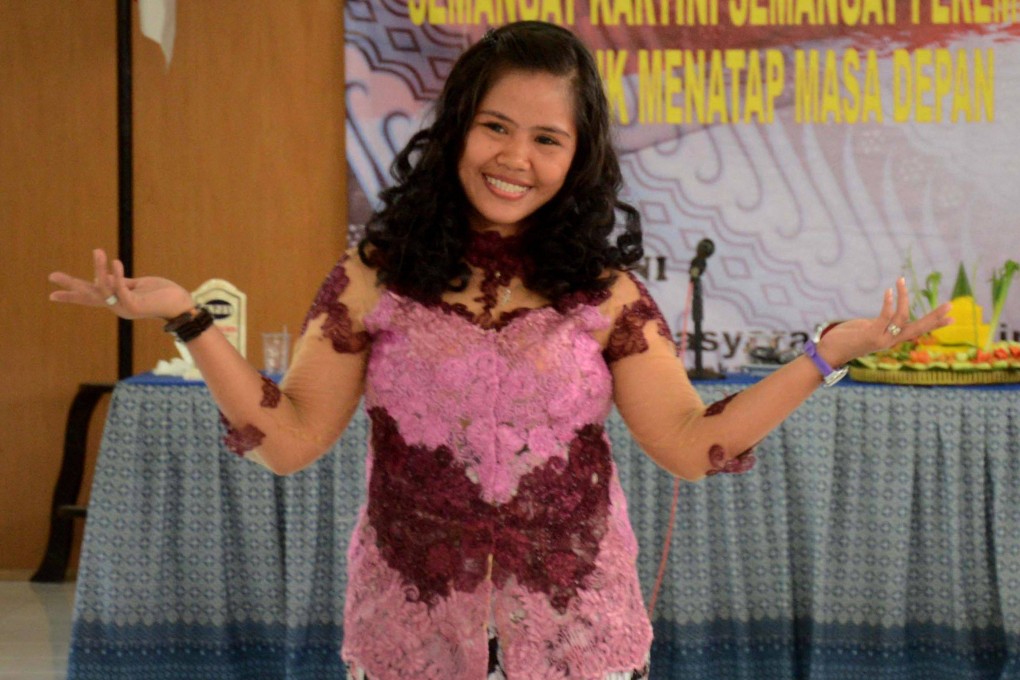 Mary Jane Veloso pictured in 2015, the year she received a reprieve from execution for drugs offences while on death row in Indonesia. Photo: AFP