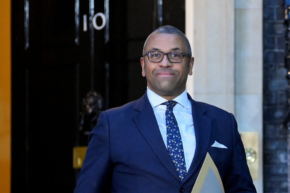 New British Foreign Secretary James Cleverly. Photo: Reuters