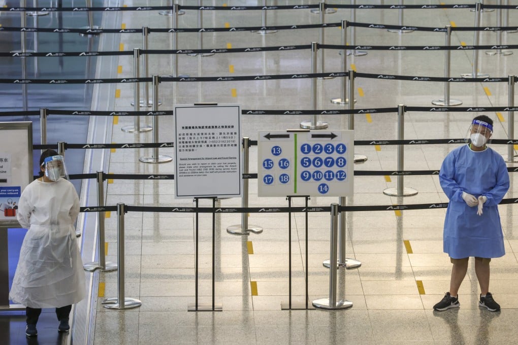 According to aviation analytics firm Cirium, at least 45 foreign carriers no longer fly to Hong Kong. Photo: Dickson lee