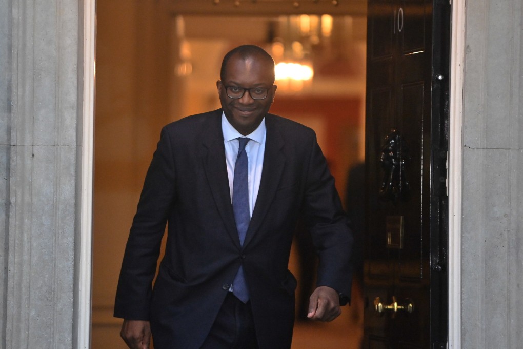 The new British Chancellor of the Exchequer Kwasi Kwarteng leaves Downing Street on Tuesday. Prime Minister Liz Truss is in the process of building a new cabinet. Photo: EPA-EFE