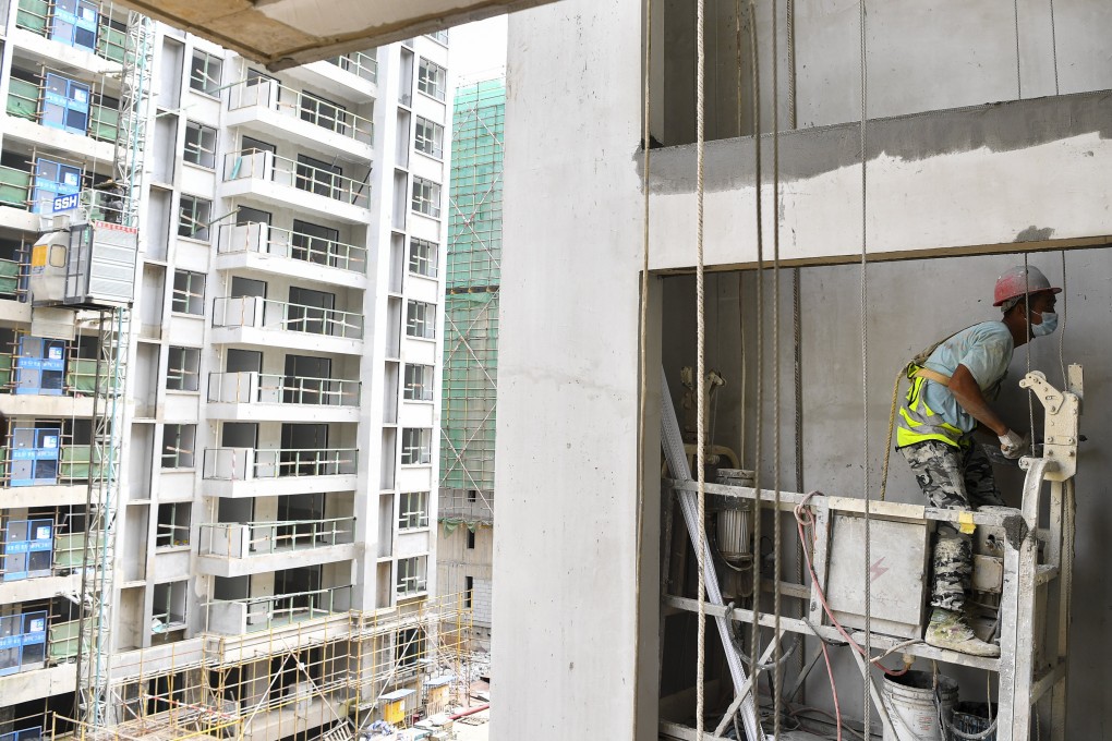 A construction site in China’s southern Hainan province. Photo: Xinhua