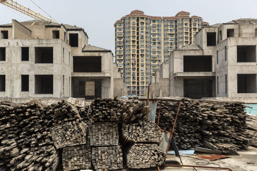 Chinese property firms are struggling with a cash crunch amid slumping home sales worsened by the country’s rigid Covid policies. Photo: Bloomberg