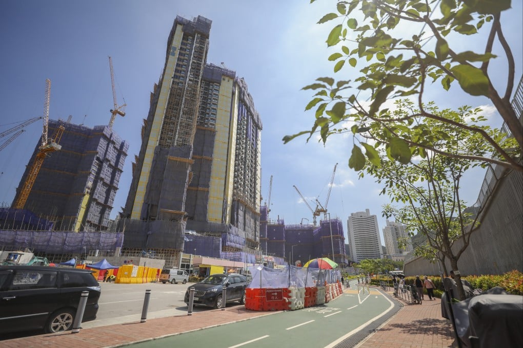 The Novo Land development in Tuen Mun, launched two months ago, has brought in HK$9.4 billion for Sun Hung Kai Properties. Photo: SCMP / Xiaomei Chen