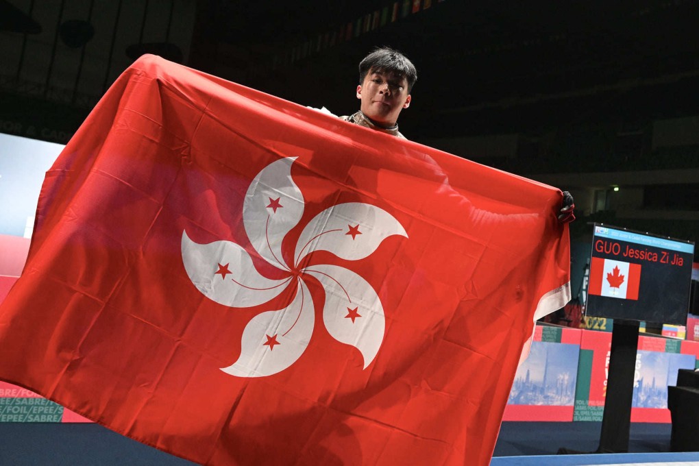 Cheng Tit-nam crowned cadet foil world champion in Dubai. Photo: FIE