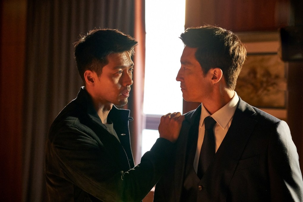 Hyun Bin and Daniel Henney in a still from Confidential Assignment 2: International.