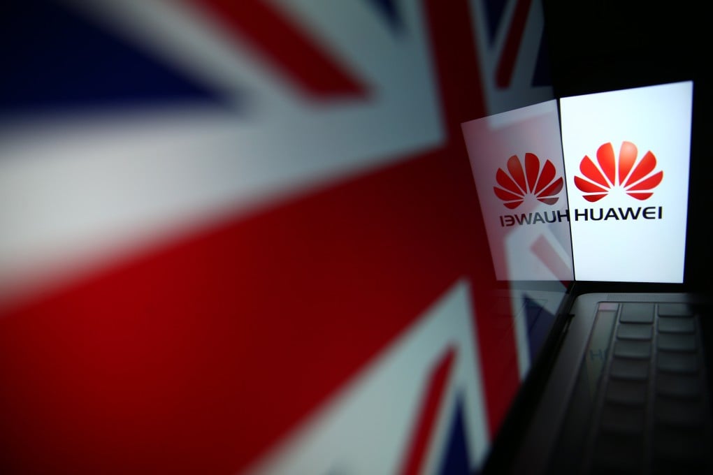 Britain eventually did not use Huawei in its 5G telecoms networks, after it was initially greenlit by former prime minister Boris Johnson in 2020. Photo: Bloomberg