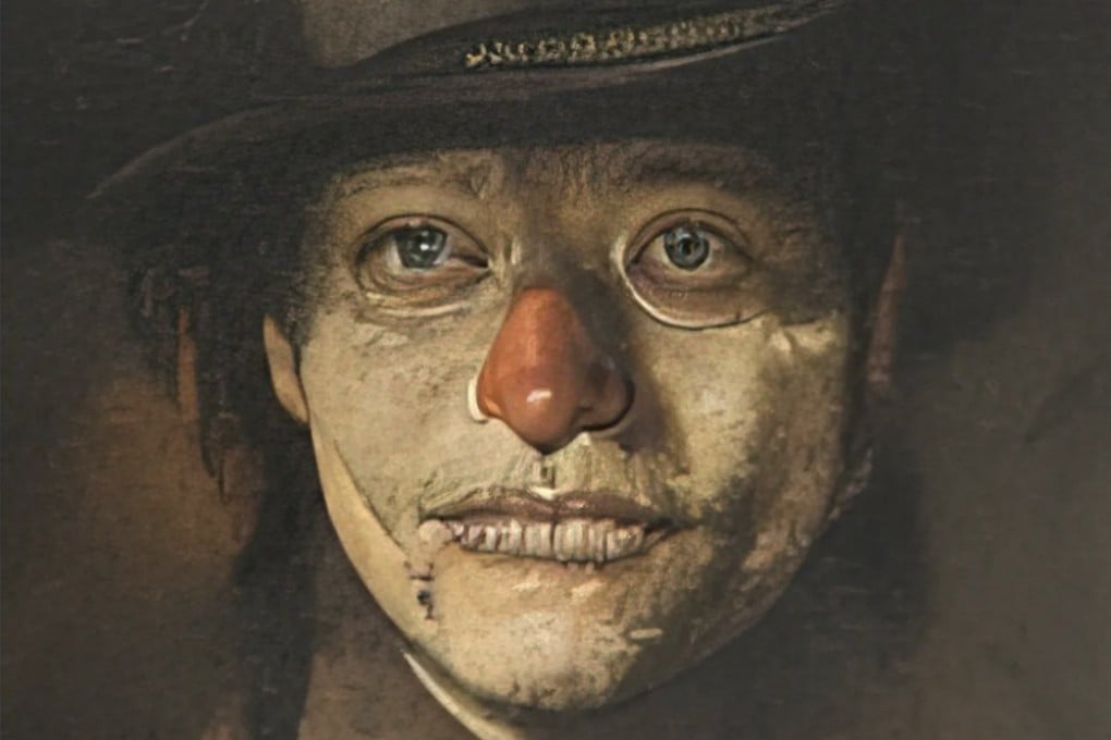 An image generated by AI based on the text prompt “A sad clown by Vincent van Gogh”, created by Scottish artist Perry Jonsson. Photo: Perry Jonsson / AI