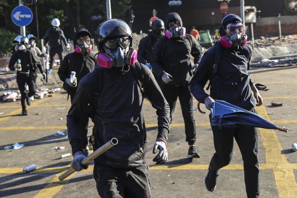 A student convicted of rioting at PolyU in 2019 has been spared jail time. Photo: Sam Tsang