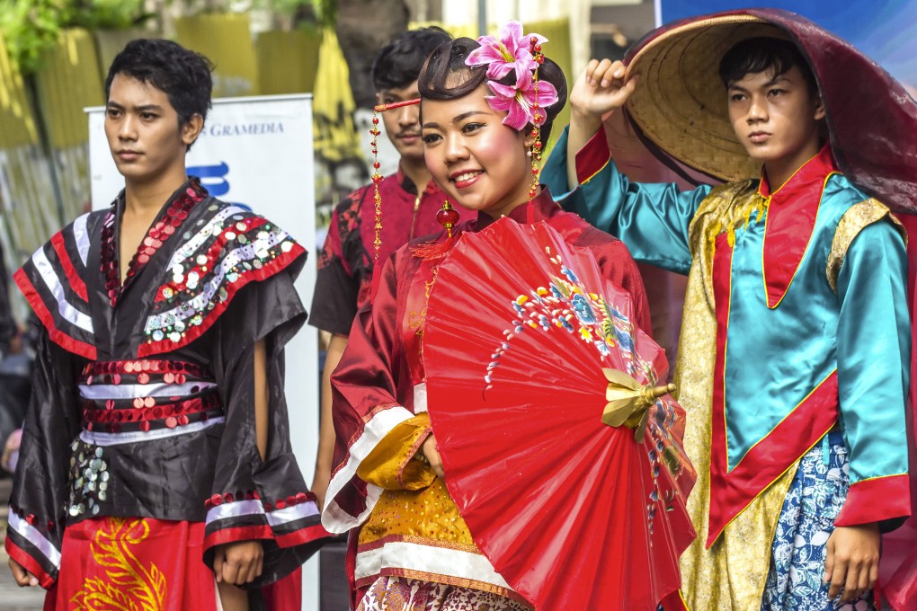 Students from Yogyakarta State University put on a fashion show in Yogyakarta, Indonesia. Photo: Handout