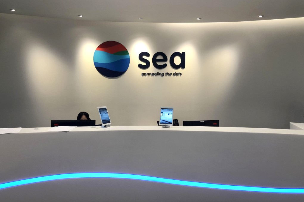 Reception of Sea’s offices in Bangkok. Photo: Chua Kong Ho