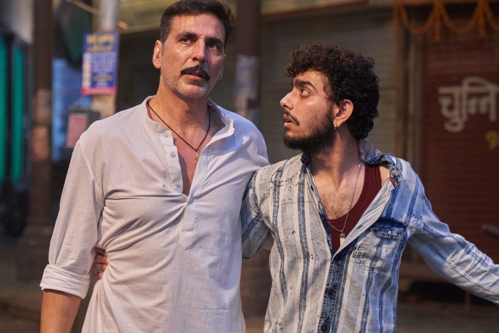 Akshay Kumar (left) and Sahil Mehta in Raksha Bandhan, which tanked at the box office this year. Bollywood is losing its allure in India as more people turn to streaming services.