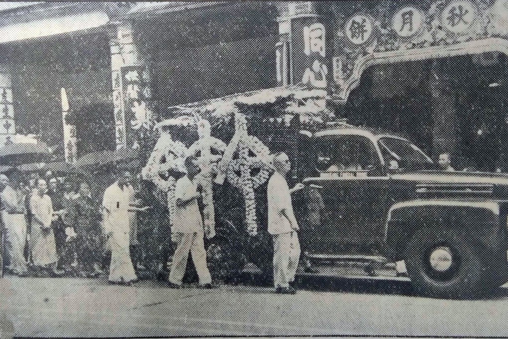 A funeral procession for two Catholic priests murdered in Wan Chai, Hong Kong in 1953. Night-soil collector Lo Shui-chung, 32, was charged with their murder but eventually acquitted. Photo: SCMP