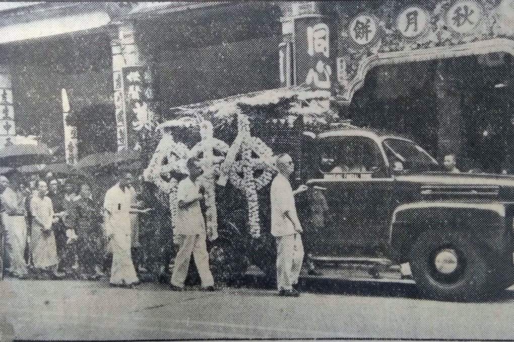 A funeral procession for two Catholic priests murdered in Wan Chai, Hong Kong in 1953. Night-soil collector Lo Shui-chung, 32, was charged with their murder but eventually acquitted. Photo: SCMP