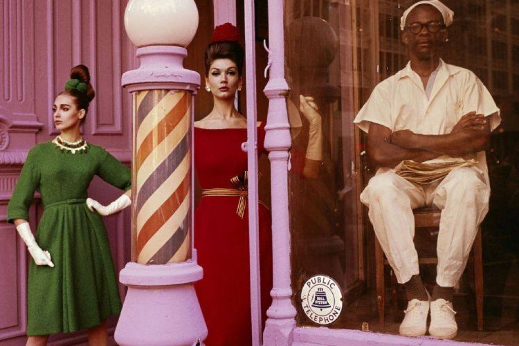 Detail from Antonia + Simone + Barber Shop, New York (1962) by William Klein. The US photographer’s images have been credited with revolutionising street and fashion photography. A new exhibition in Hong Kong highlights his work. Photo: William Klein/f22 foto space