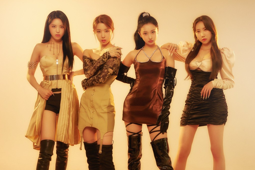 New K-pop girl group Rocking Doll - featuring Ahri, Juri, Roa and Rena - will release their debut album, Survive, on September 19. Photo: SRP Entertainment