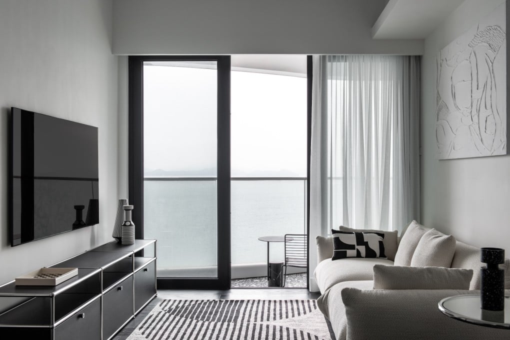 An interior designer, who wanted to do a project in black and white, found a client whose favourite colour is black and was in need of a home renovation. Photo: hoo