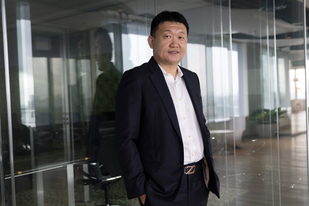 Forrest Li, chairman and group chief executive officer of Sea Ltd., said he will forgo his salary as the company tries to shield itself form the economic slowdown. Photo: Bloomberg