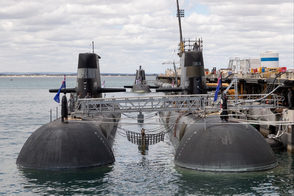 Under the Aukus deal, the US and the UK agreed to work with Australia to help build and maintain a fleet of nuclear submarines. File photo: EPA-EFE