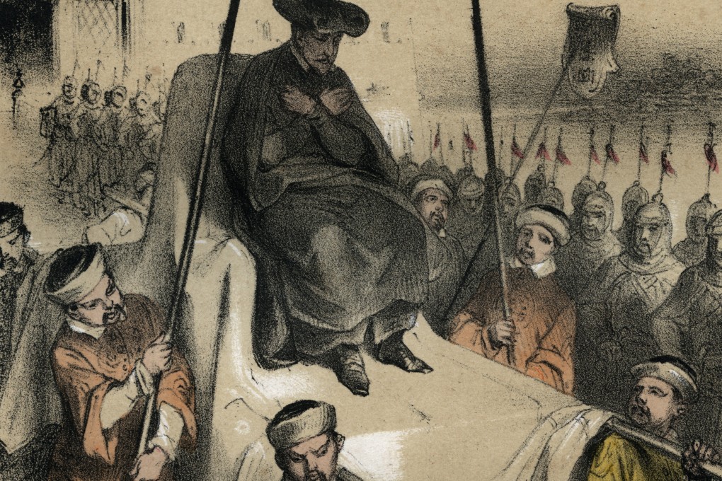 Matteo Ricci missionary in China - engraving from &quot;Histoire dramatique et pittoresque des Jesuites depuis la fondation de l&apos;ordre jusqu&apos;a nos jours&quot; by Adolphe Boucher. (Photo by Stefano Bianchetti/Corbis via 

CREDIT Getty Images