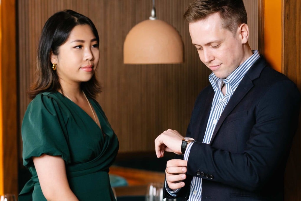 Alexandra Leung (left) “dreamed” her soulmate, Kieran, into existence. She would write about her ideal partner in a journal as an act of manifestation. Photo: Alexandra Leung