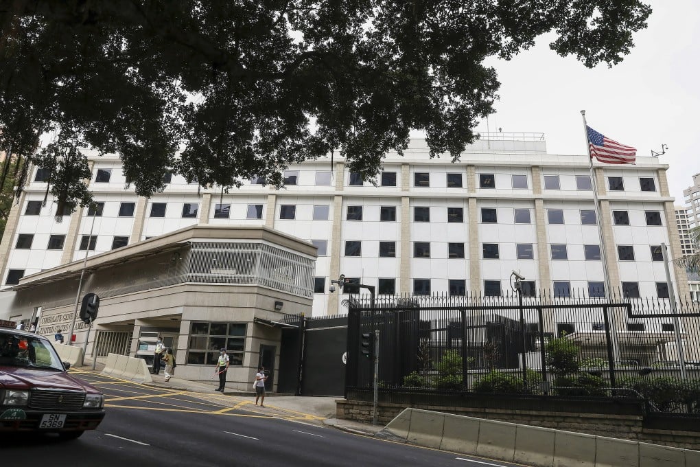 The US consulate in Hong Kong’s Central. Photo: K. Y. Cheng