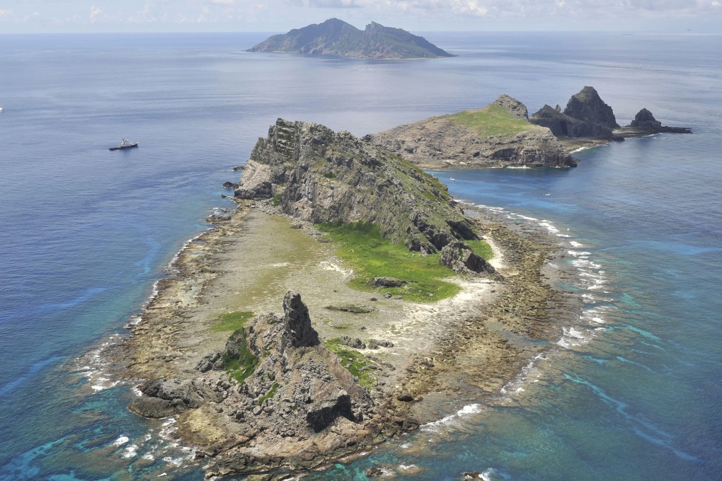 The uninhabited Diaoyu Islands in the East China Sea. Photo: Kyodo