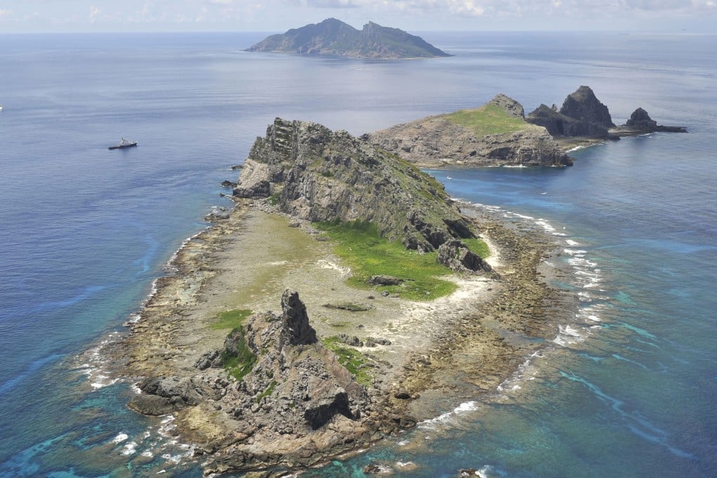The uninhabited Diaoyu Islands in the East China Sea. Photo: Kyodo