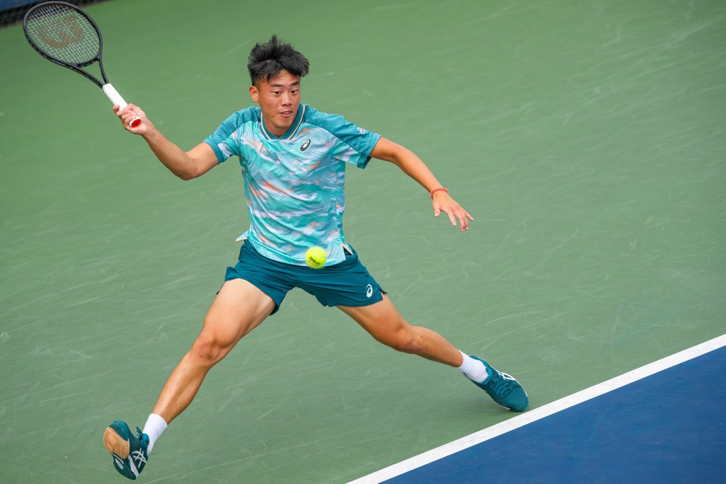 Coleman Wong Chak-lam was unable to haul Hong Kong back into the tie against Taiwan. Photo: ArcK Images