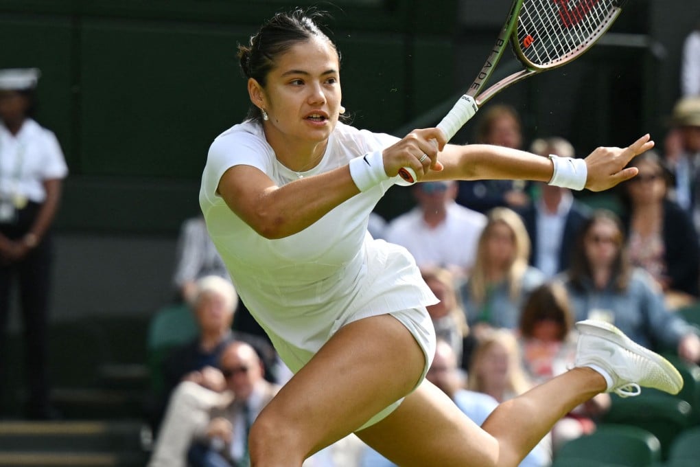 More people are wearing exercise dresses, like the one Emma Raducanu wore during her Wimbledon matches in London this year, than ever before. Photo: AFP