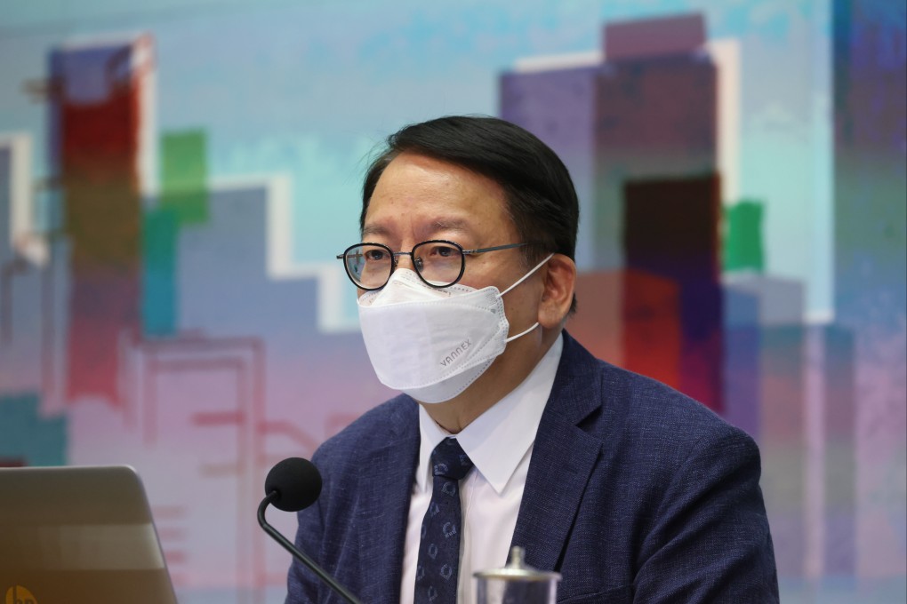 Hong Kong Chief Secretary Eric Chan. Photo: Dickson Lee