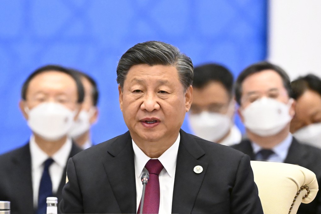 Chinese President Xi Jinping attends the 22nd meeting of the Council of Heads of State of the Shanghai Cooperation Organisation in Uzbekistan on September 16. Photo: Xinhua