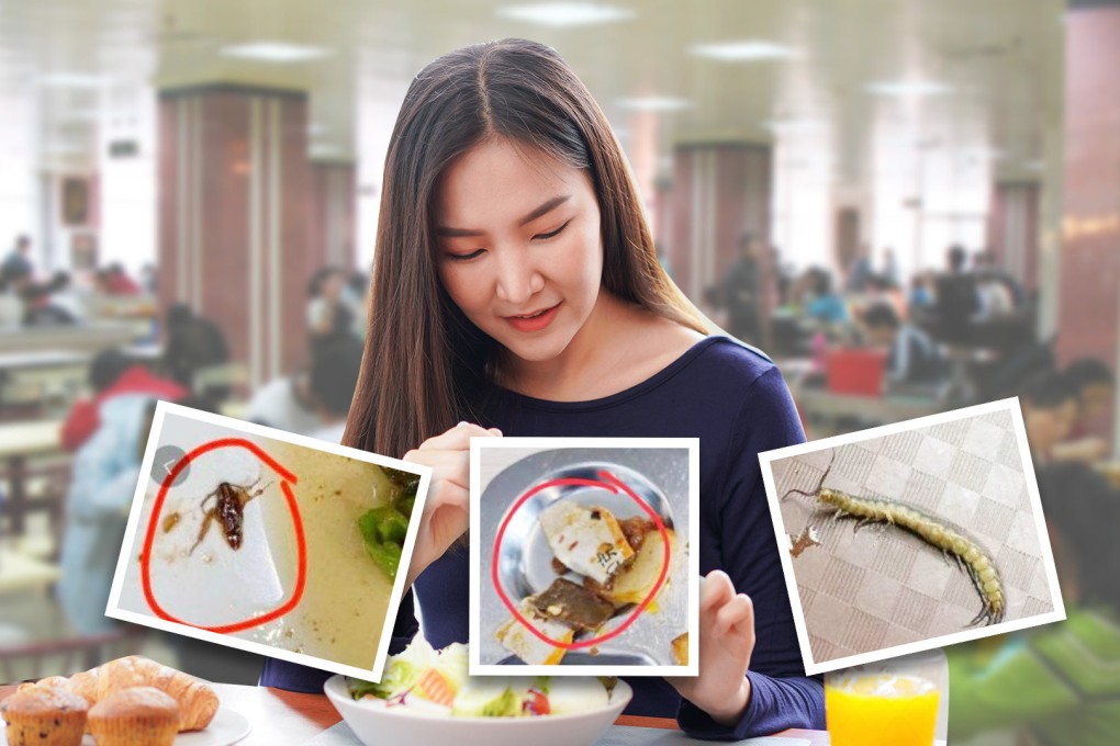 The university is yet to respond to the shocking revelations, even as food safety remains a serious concern on campuses in China. Photo: SCMP composite