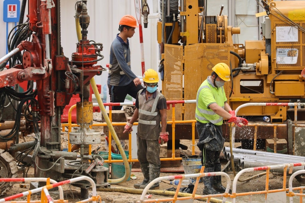Construction workers injured at work will benefit from a HK$300 million pilot programme designed to supply private treatment at subsidised rates. Photo: Dickson Lee.