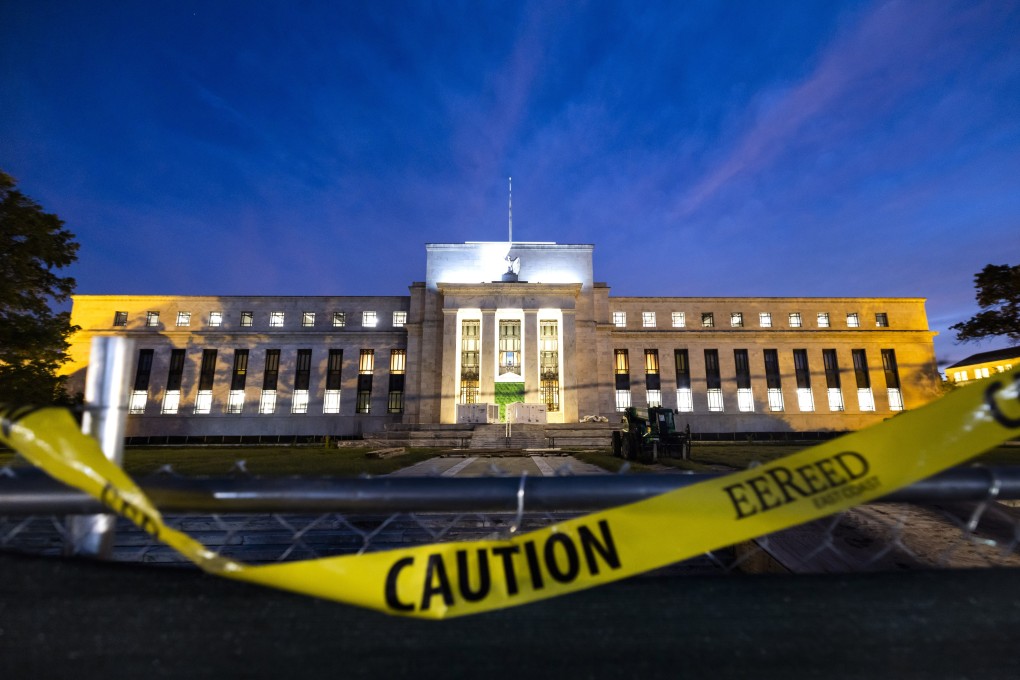 The US Federal Reserve in Washington on Wednesday. The central bank has announced a third consecutive interest rate increase. Photo: EPA-EFE