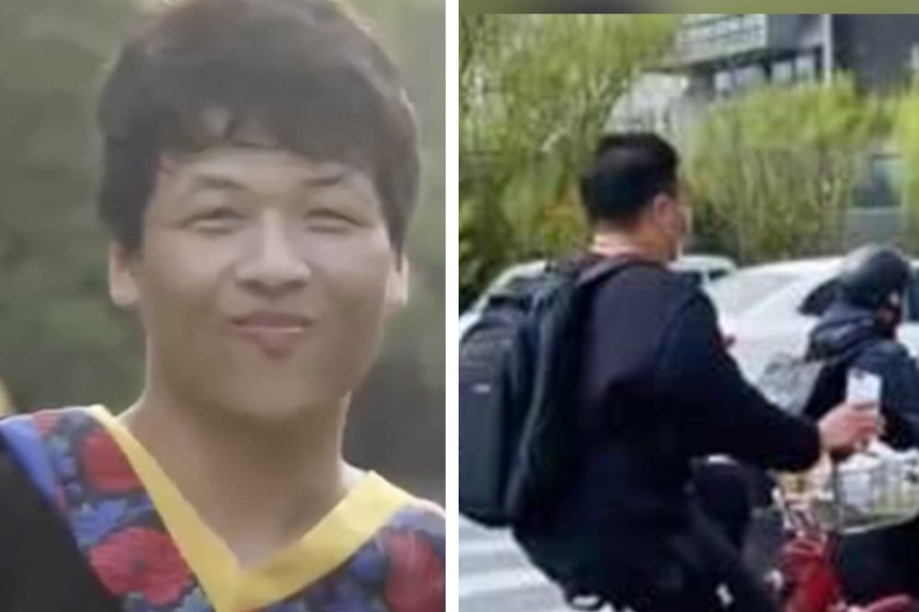 A PhD student in China has sparked a discussion about status after he told his story of working as a food delivery driver during his studies. Photo: SCMP Composite