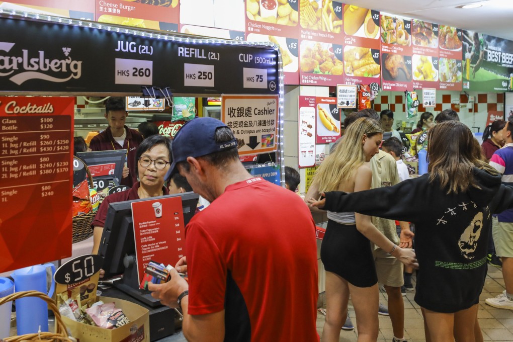 Fans may not be able to buy food from stalls in the stadium as they did at past Hong Kong Sevens. Photo: Sam Tsang