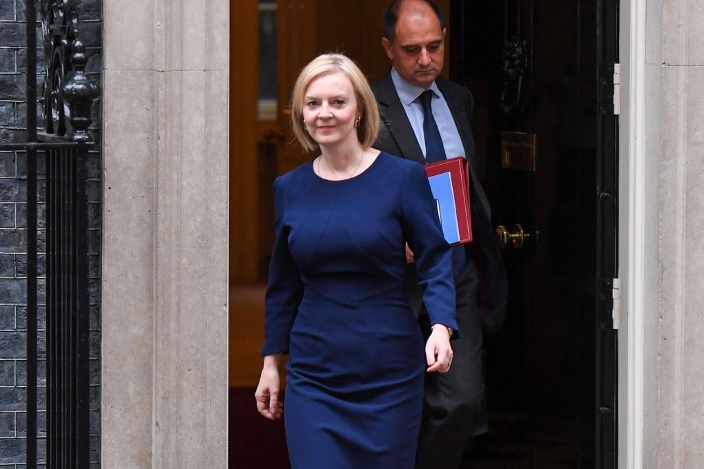 Liz Truss, UK prime minister, and Chancellor of the Exchequer Kwasi Kwarteng outside 10 Downing Street. Photo: Bloomberg