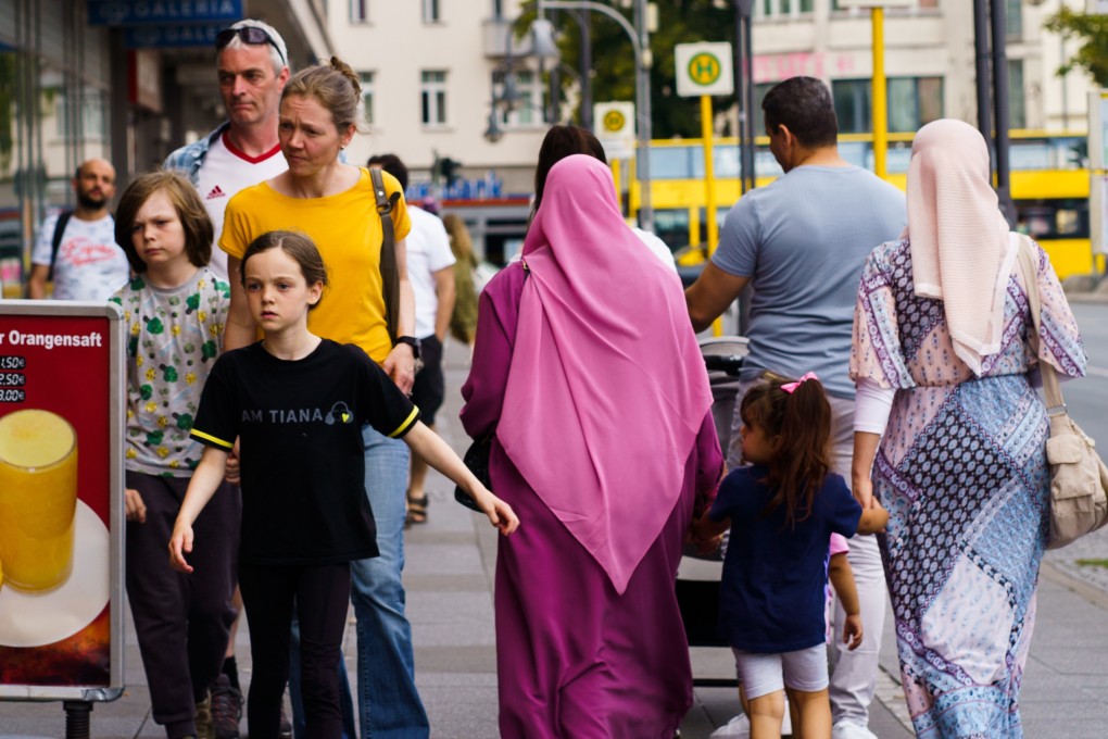 Families visit Sonnenallee, also known as Sun Alley. Photo: Kolette Lim