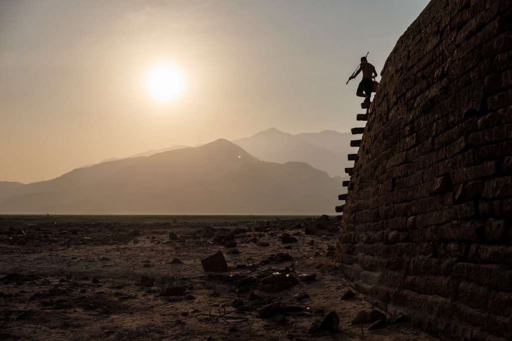 Poyang Lake water levels are at record lows after a punishing drought continues to affect Jiangxi province and other parts of central China. Photo: Reuters