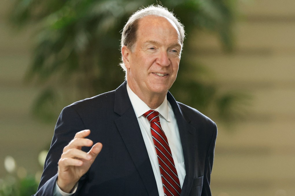 World Bank chief David Malpass. Photo: Reuters