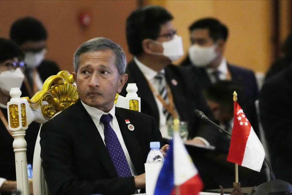 Singapore’s Foreign Minister Vivian Balakrishnan. Photo: AP