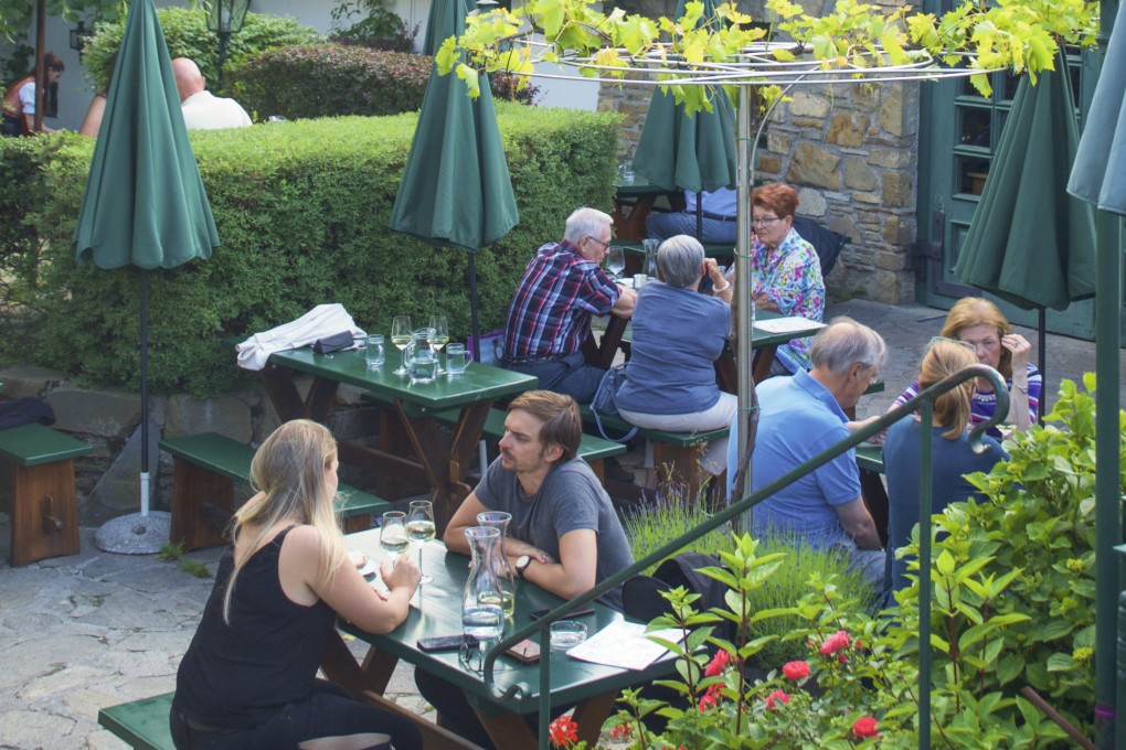 Vienna is home to small-scale vineyard/wine bars called Heurigen, that can only sell their own wines, traditionally called Wiener Gemischter Satz, from grapes grown on the premises. Photo: Peter Neville-Hadley
