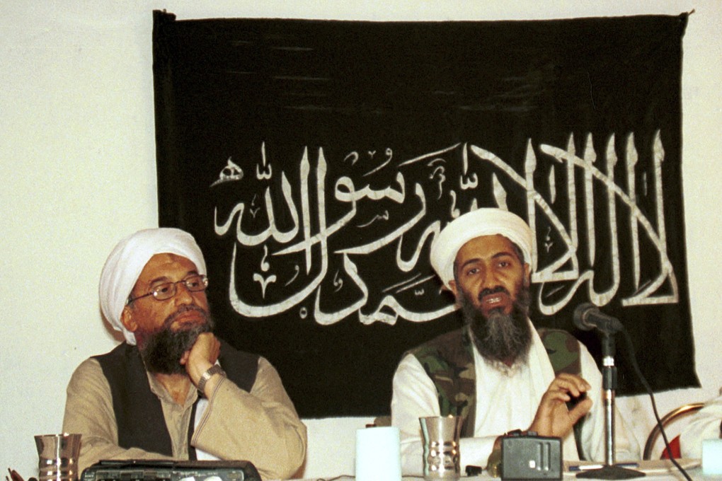 Ayman al-Zawahri, left, and Osama bin Laden in Khost, Afghanistan in 2004. Photo: AP