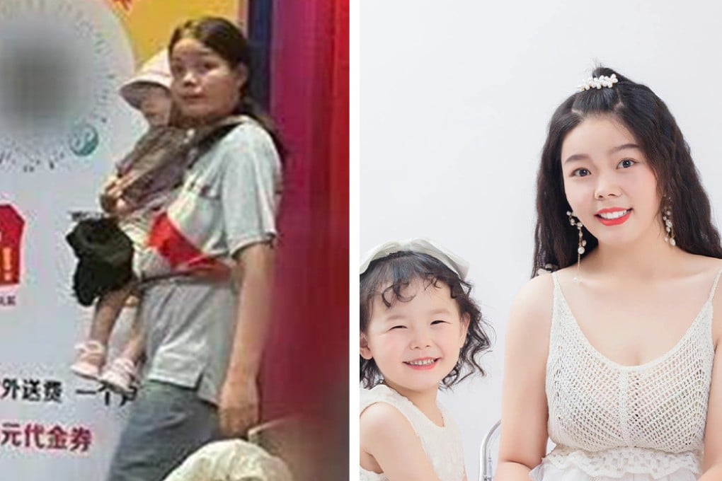 A 21-year-old single mother delivers food to raise her daughter after being kicked out by boyfriend’s mother. Photo: SCMP composite