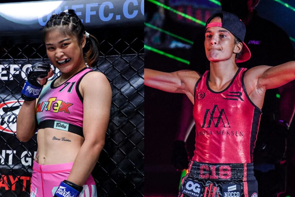 Striking stars Stamp Fairtex (left) and Anissa Meksen will meet at ONE on Prime Video 6 when the promotion returns to Bangkok, Thailand.