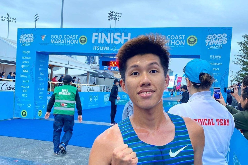 Wong Wan-chun became the first Hongkonger to run a 10km race in under 30 minutes in Gold Coast, Australia. Photo: Handout